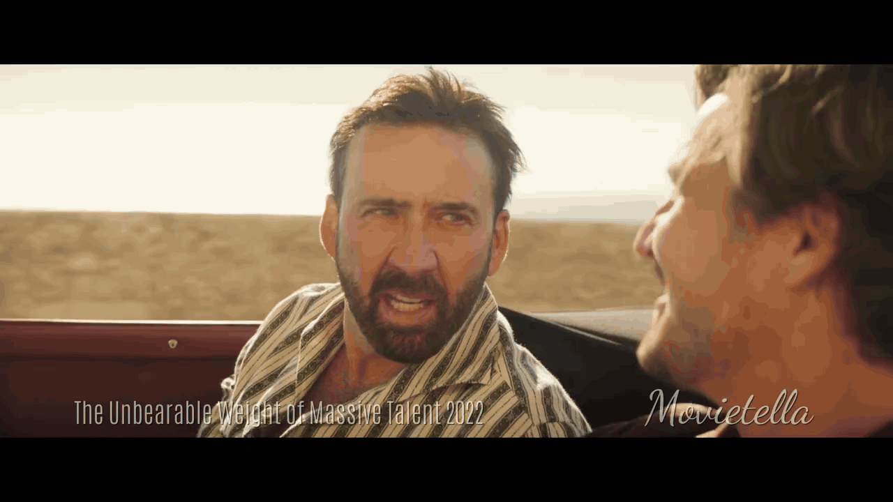 Nicolas Cage and Pedro Pascal Meme