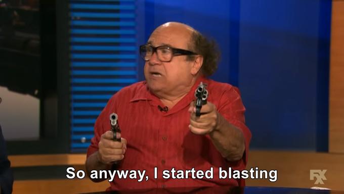 So Anyway, I Started Blasting IASIP