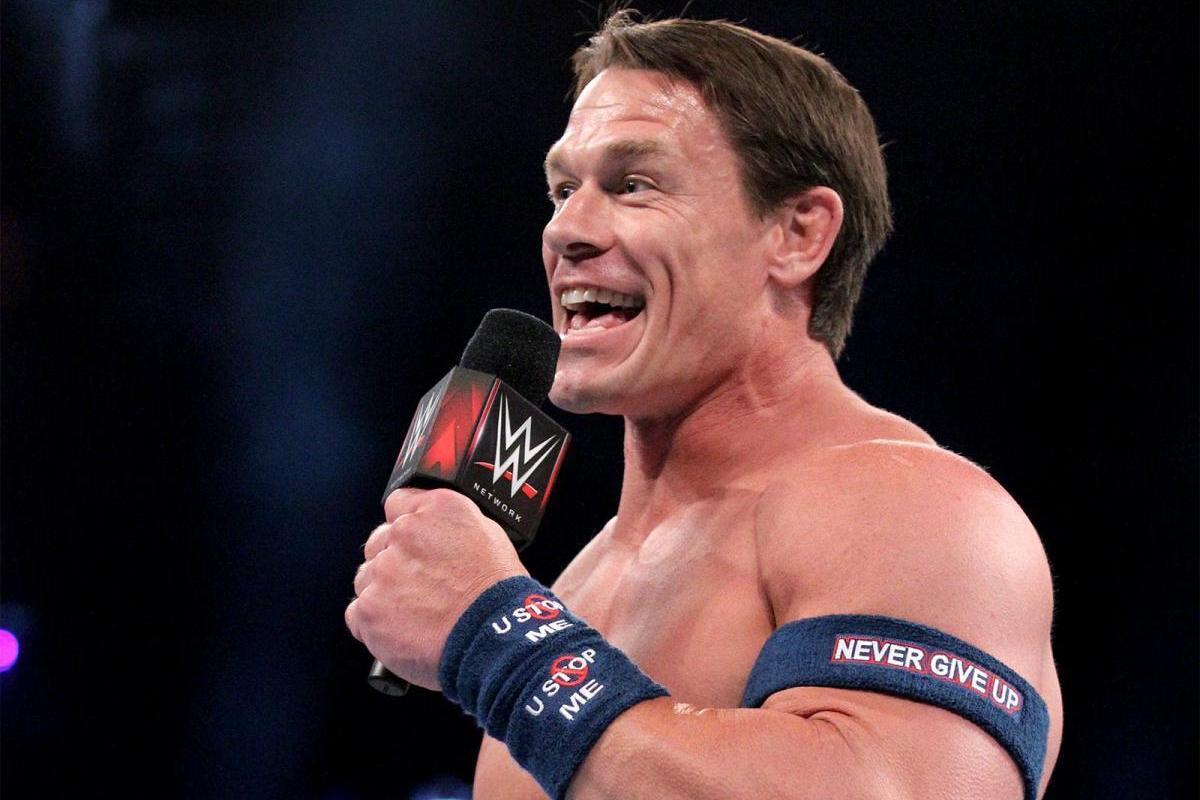 John Cena new JBL hair