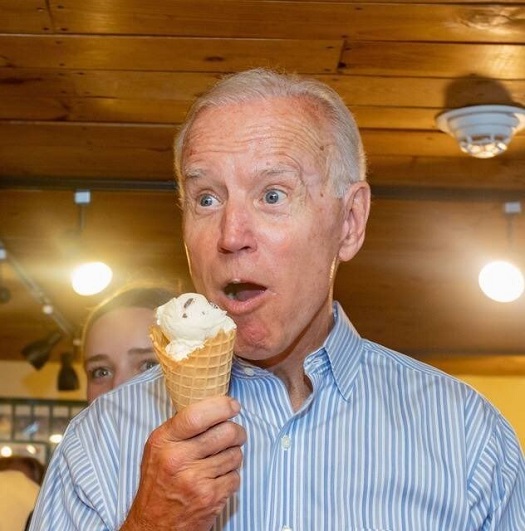 Biden loves ice cream