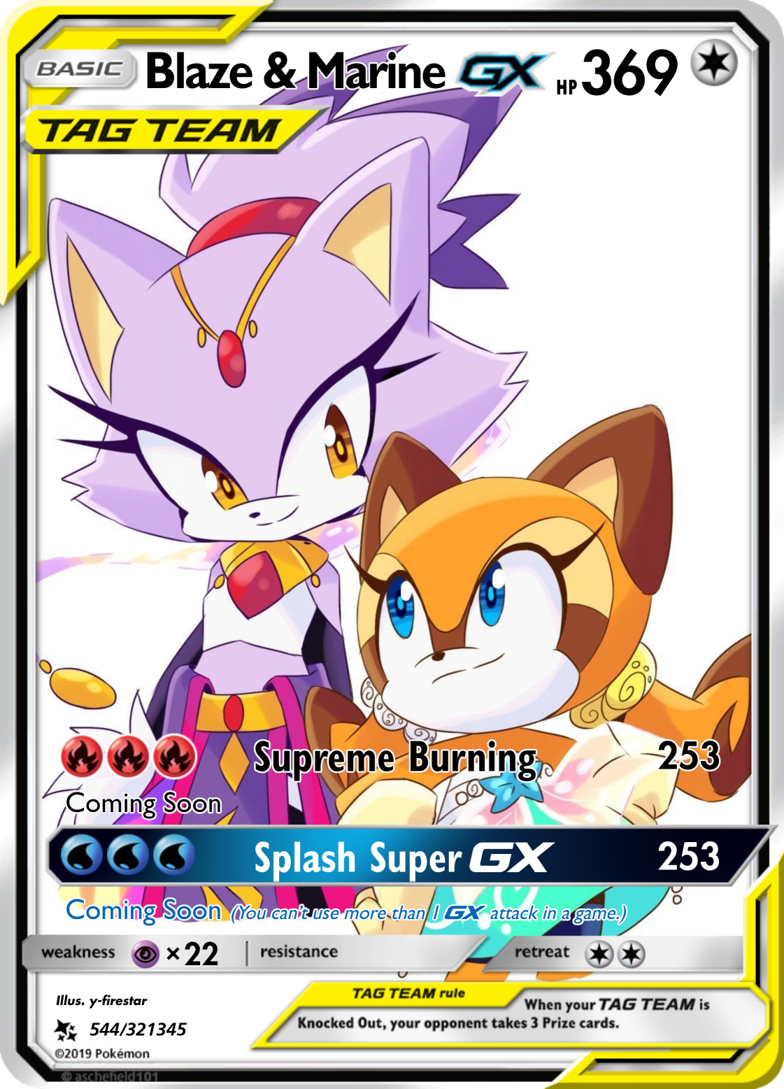 Blaze & Marine GX Tag Team