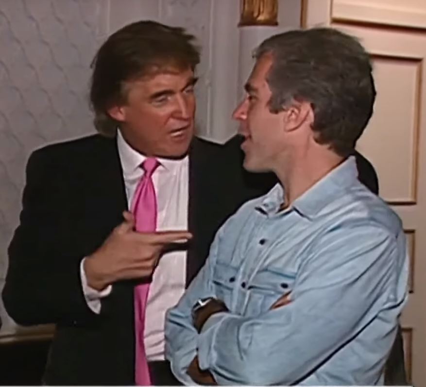 trump epstein party